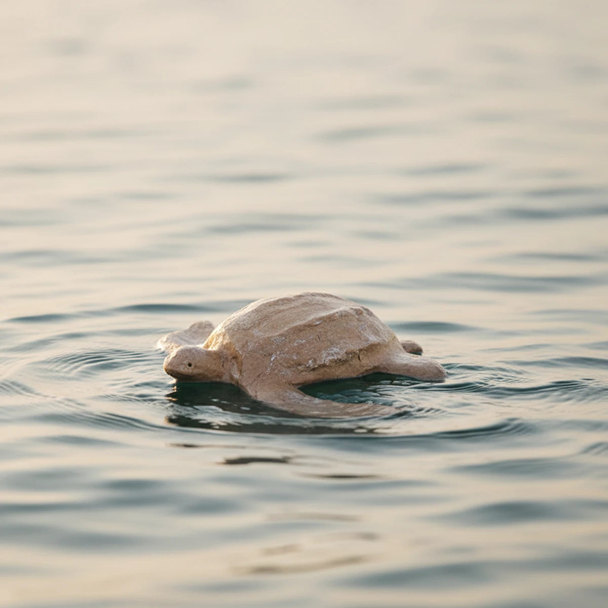 Turtle Biodegradable Water Urn for Ashes - Mini