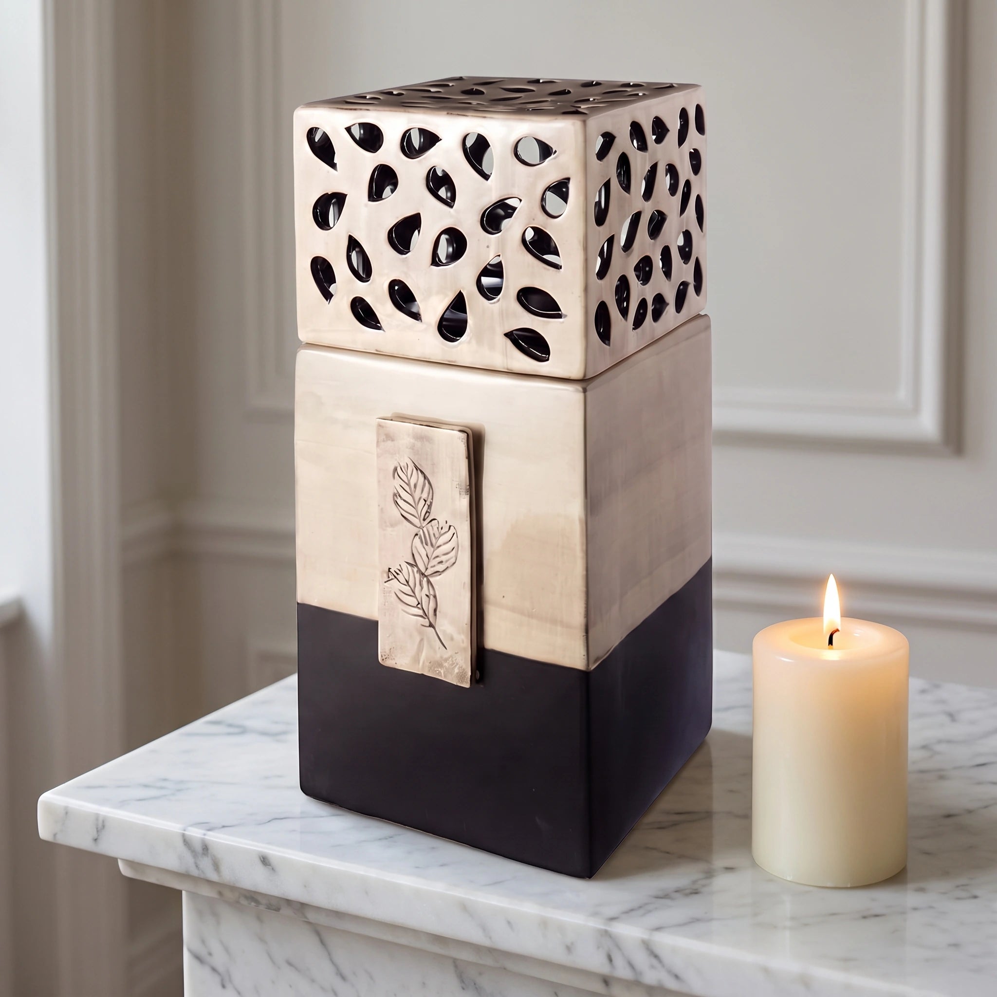 Lantern Candle Adult Cremation Urn for Ashes