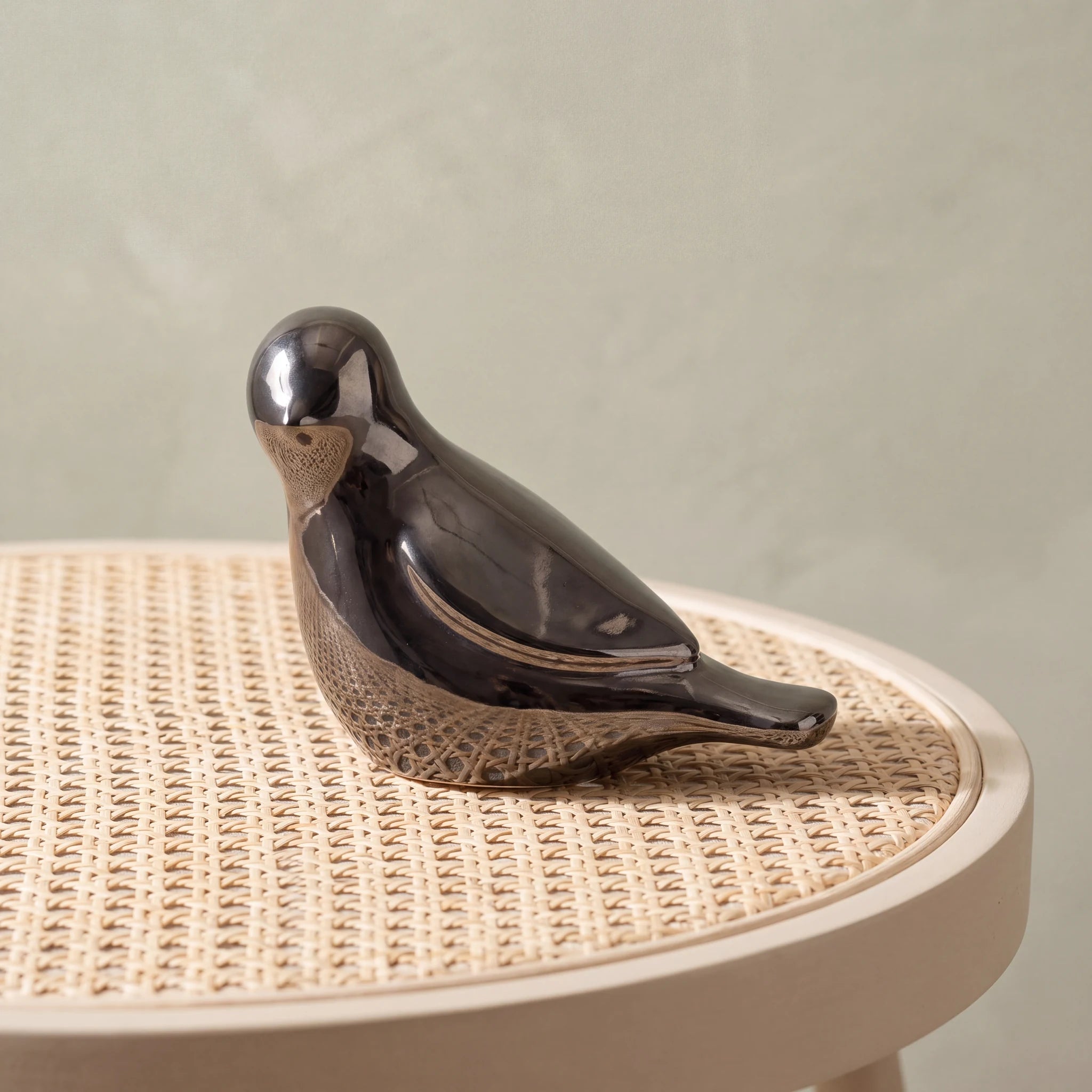 Whistling-Bird-Keepsake-Urn-for-Ashes-in-Graphite-Cane-Table