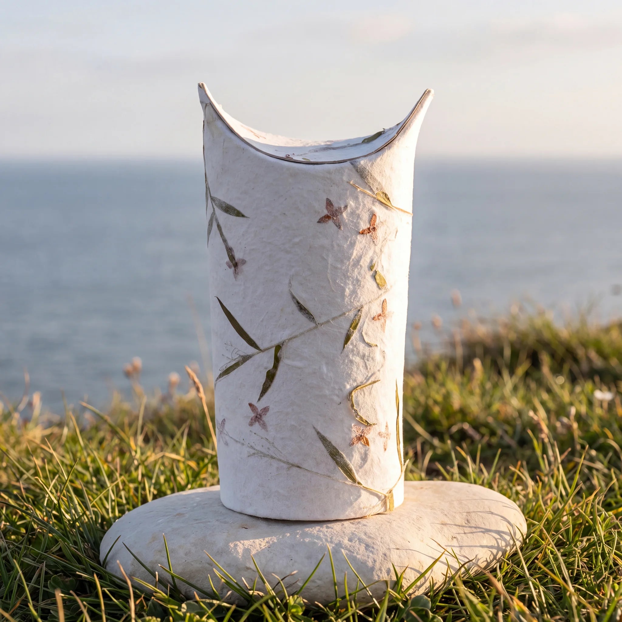 Wildflower-Medium-Biodegradable-Scattering-Urn-Hero-Cliff