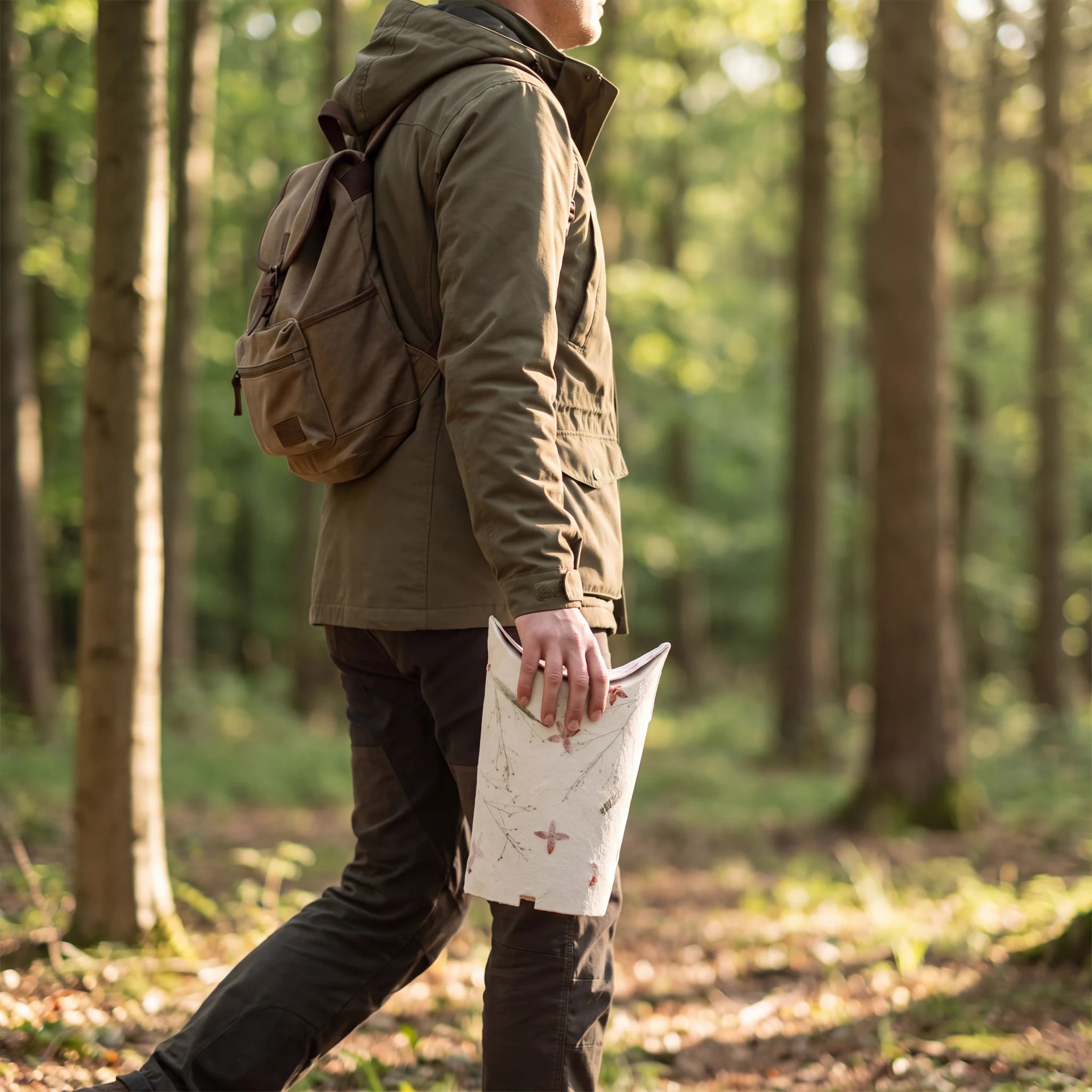 Wildflower-Small-Biodegradable-Scattering-Urn-Forest-Walk