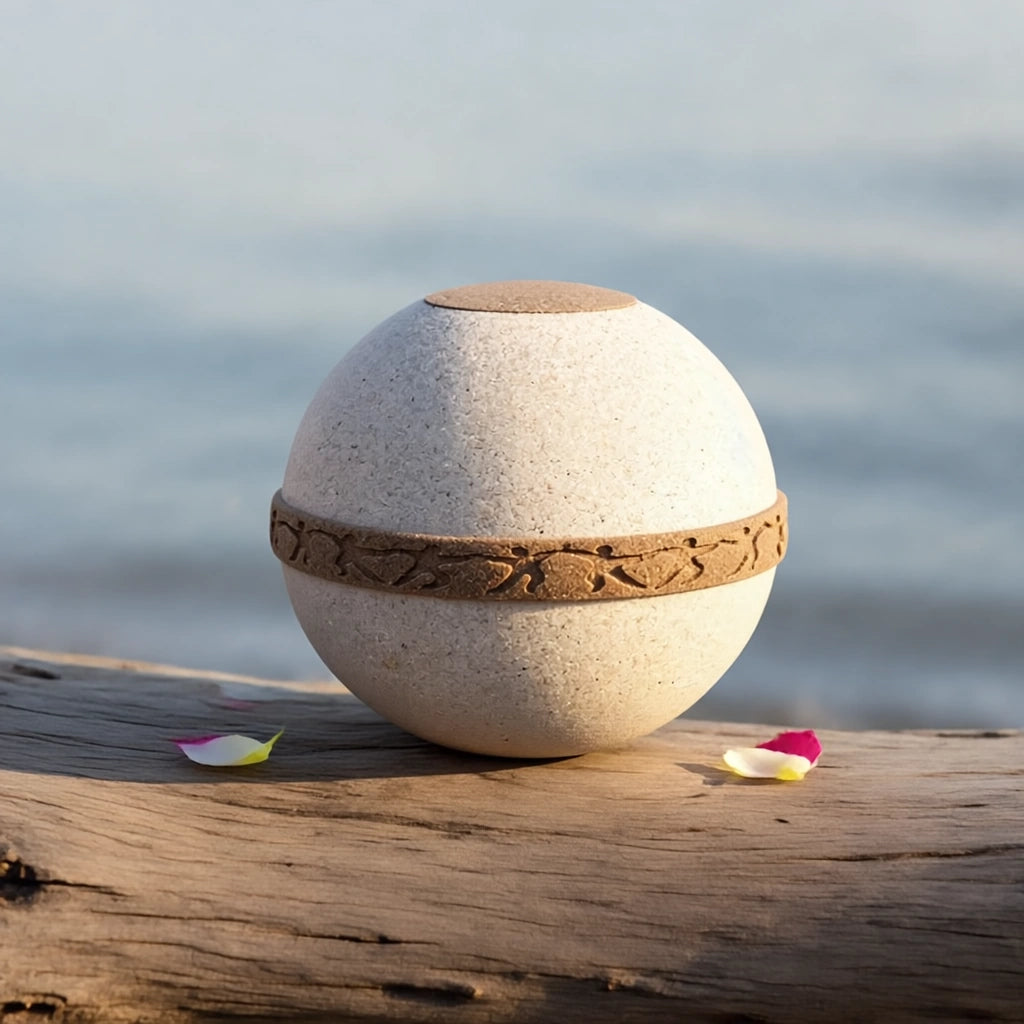 Cuarzo Biodegradable Urn for Ashes – Adult