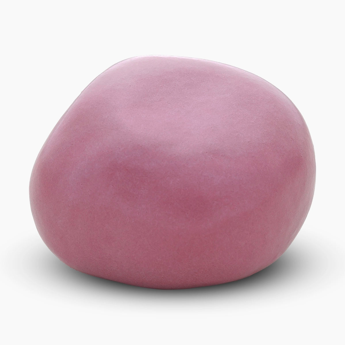 cuddle stone keepsake urn for ashes in matte pink