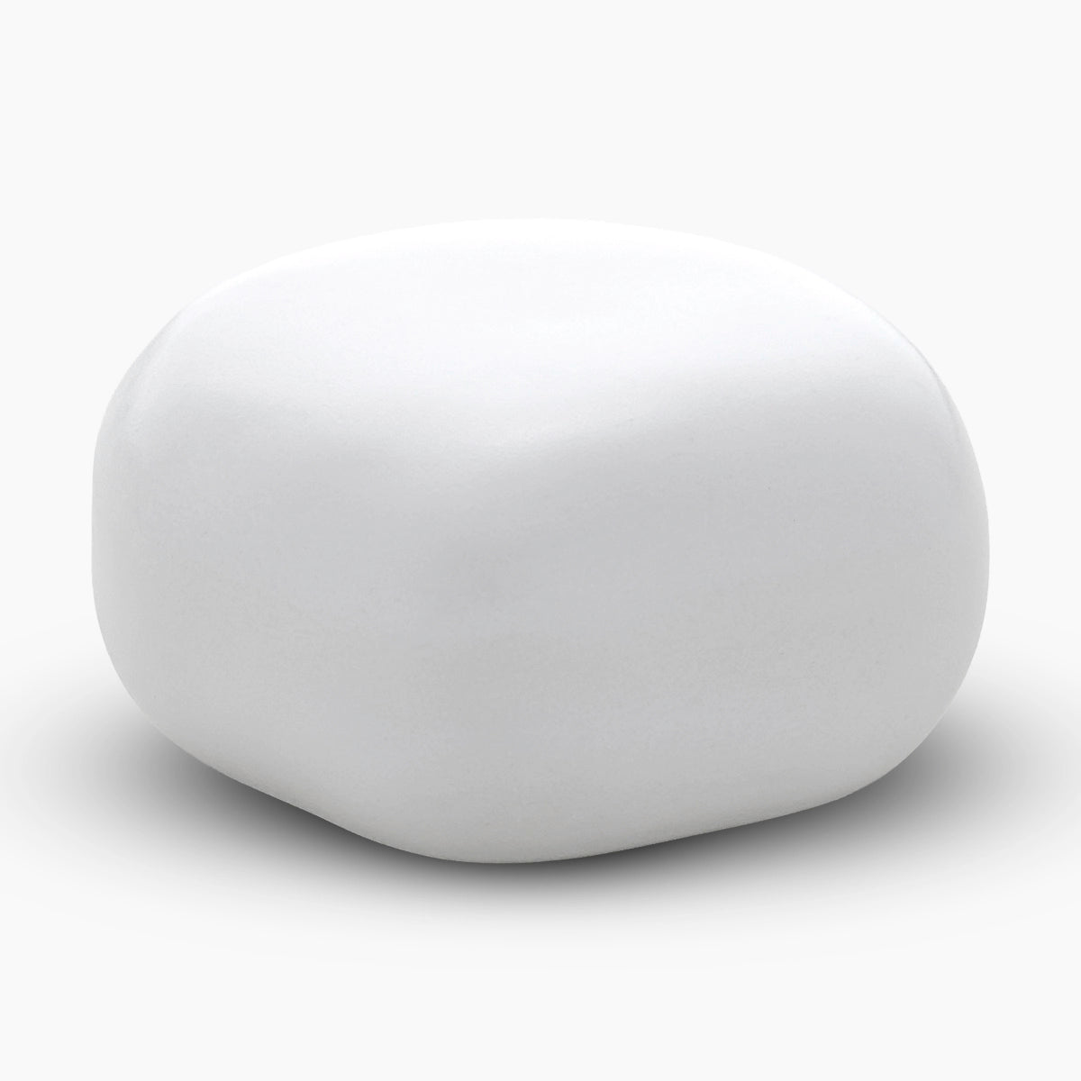 cuddle stone keepsake urn for ashes in matte white