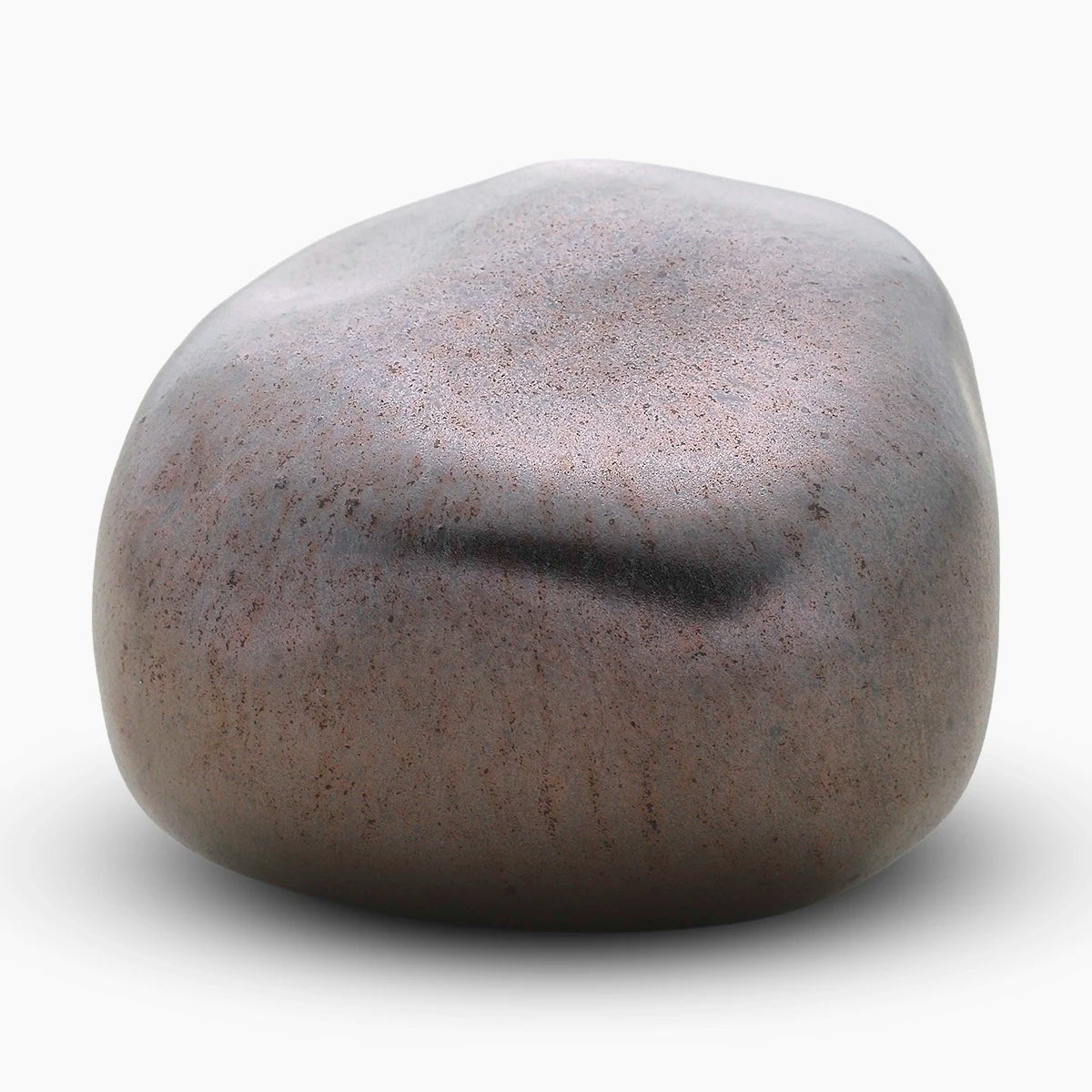 cuddle stone keepsake urn for ashes in rustic bronze