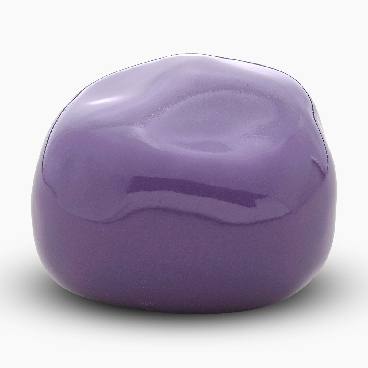 cuddle stone keepsake urn for ashes in violet