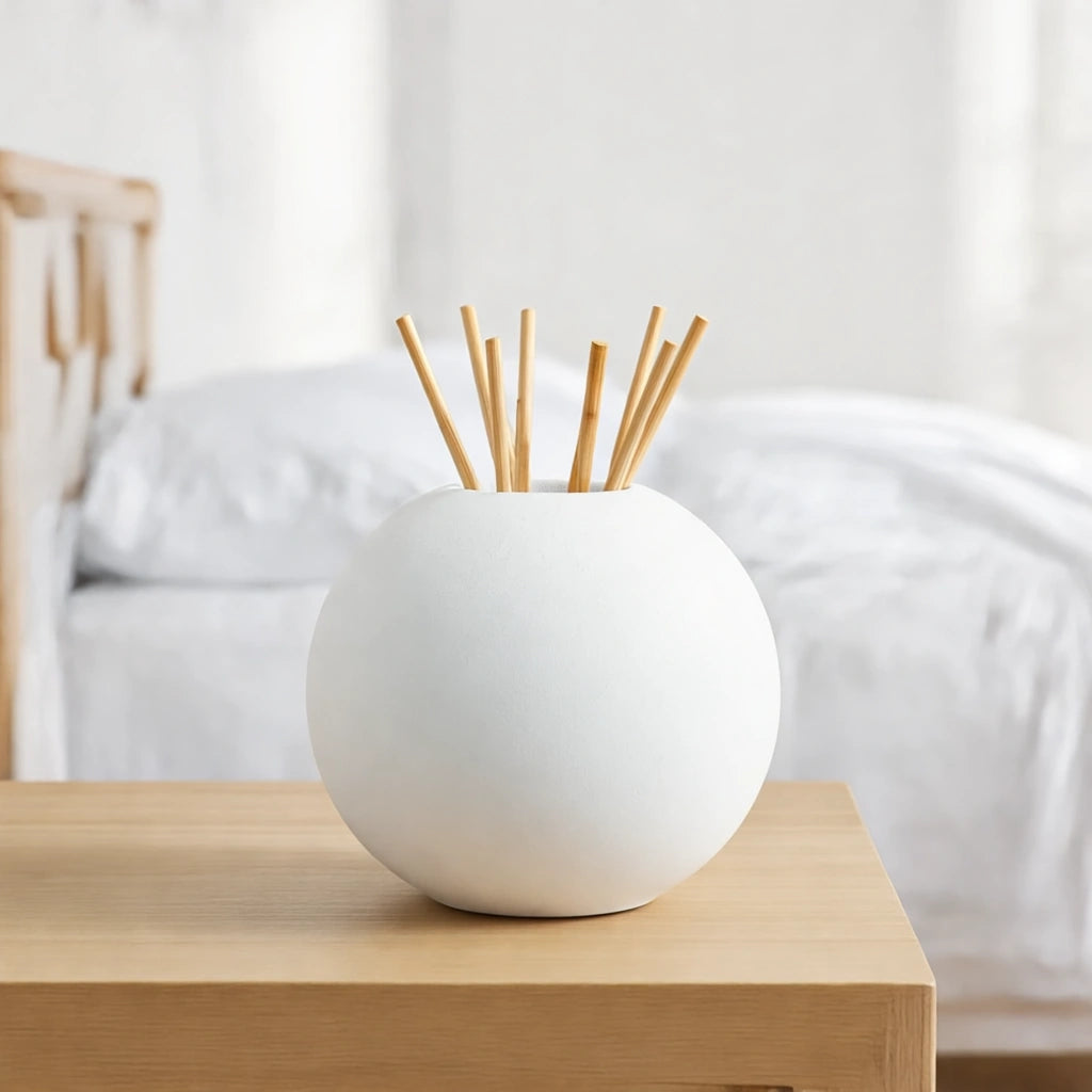 Essence of Life Scented Keepsake Urn for Ashes in White