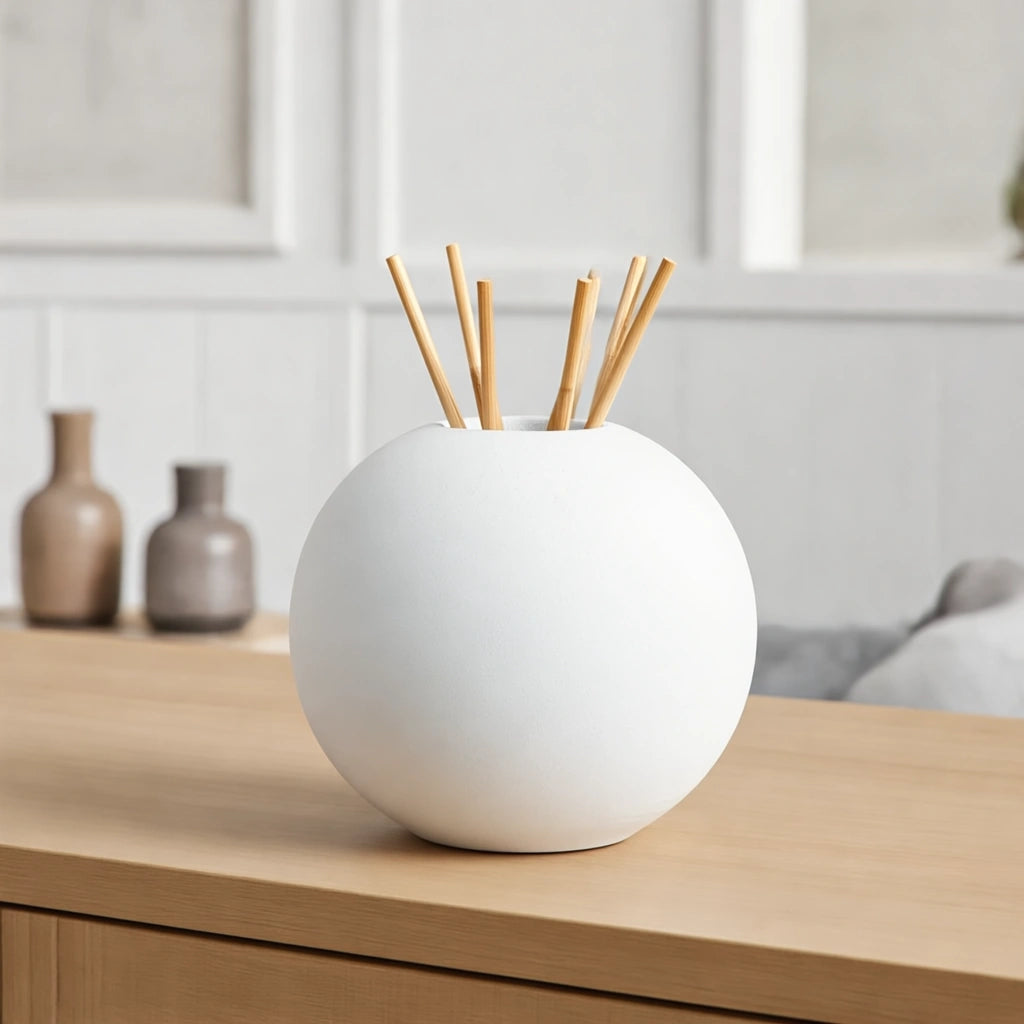Essence of Life Scented Keepsake Urn for Ashes in White