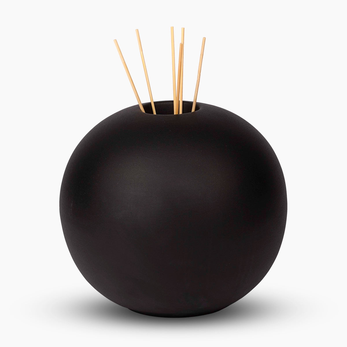 essence of life scented medium urn for ashes in black