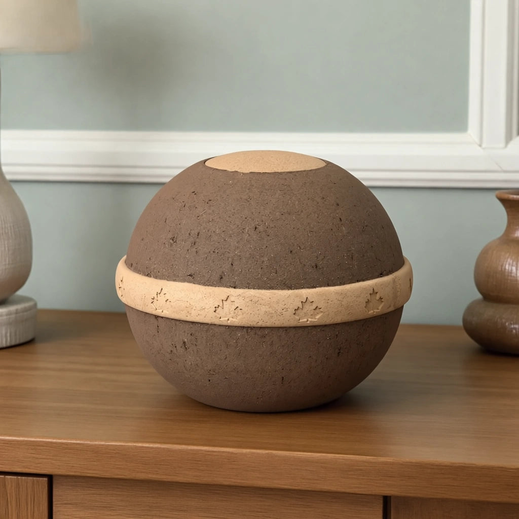 Geos Biodegradable Urn for Ashes – Adult