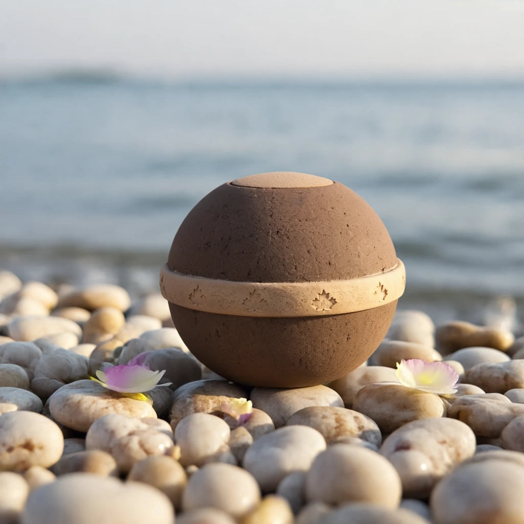 Geos Biodegradable Urn for Ashes – Small