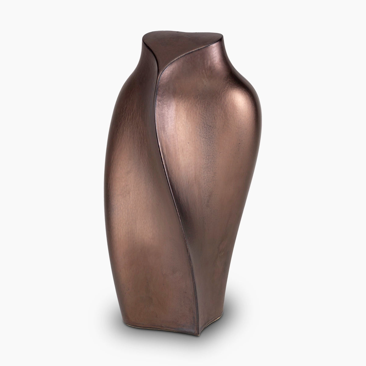 heart to heart adult cremation urn for ashes in bronze