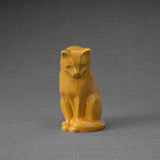 Kitten Urn for Ashes in Amber