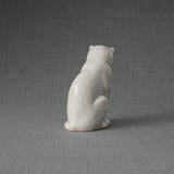 Kitten Urn for Ashes in White