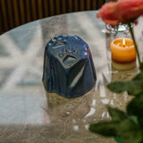 Paw Prints Dog Urn For Ashes Blue On Table