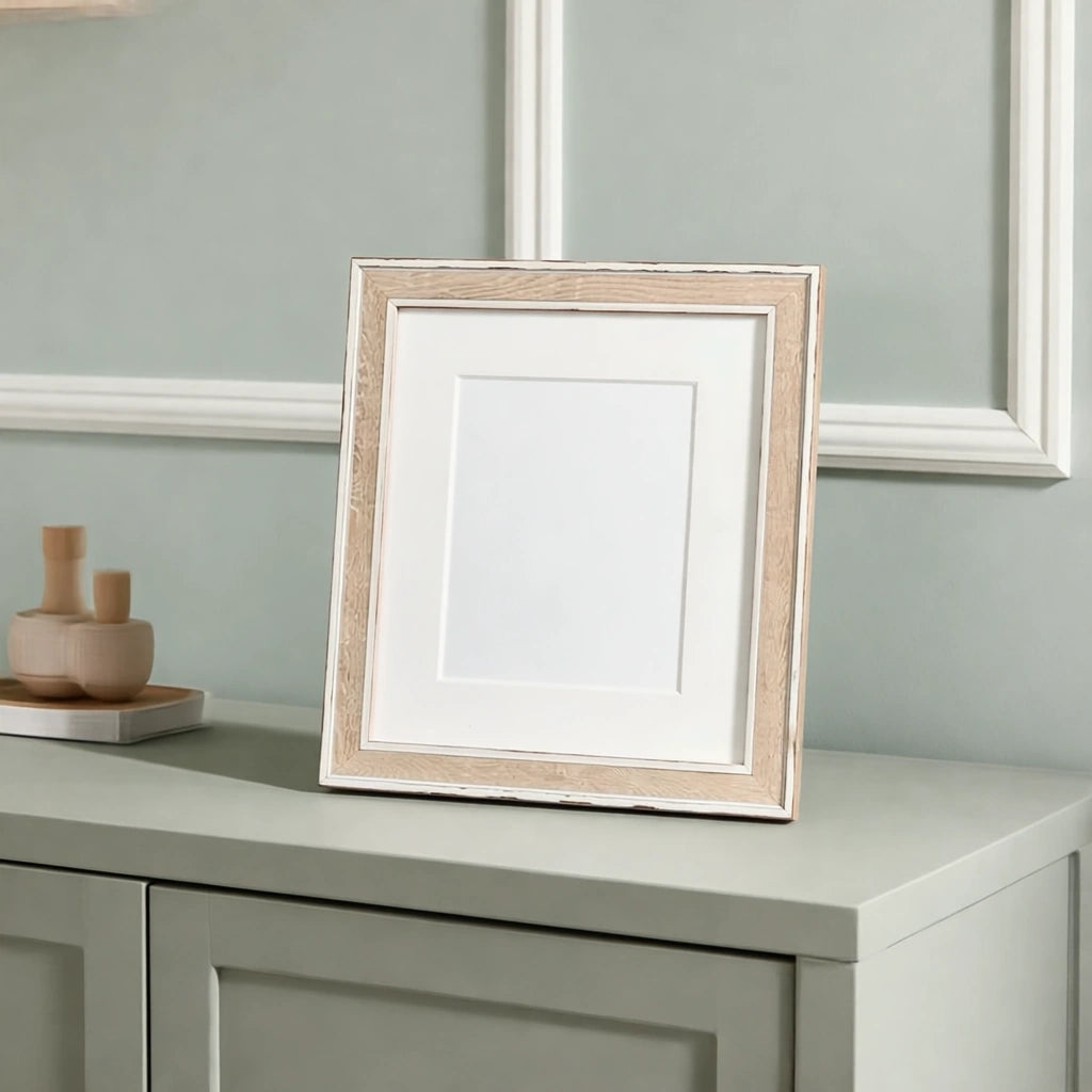 Pet Memorial Photo Frame in Beige - Small