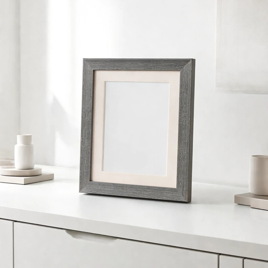 Pet Memorial Photo Frame in Grey - Large
