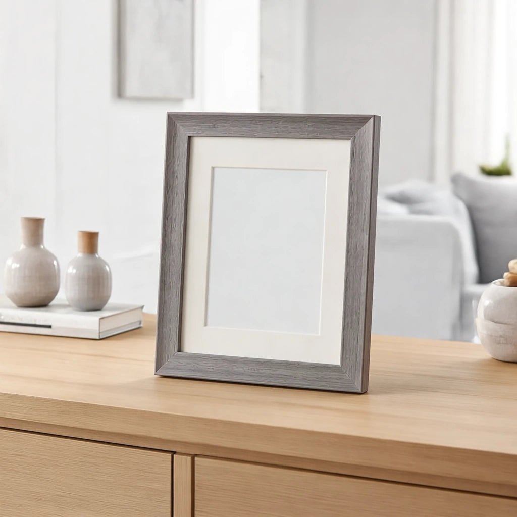 Pet Memorial Photo Frame in Grey - Medium