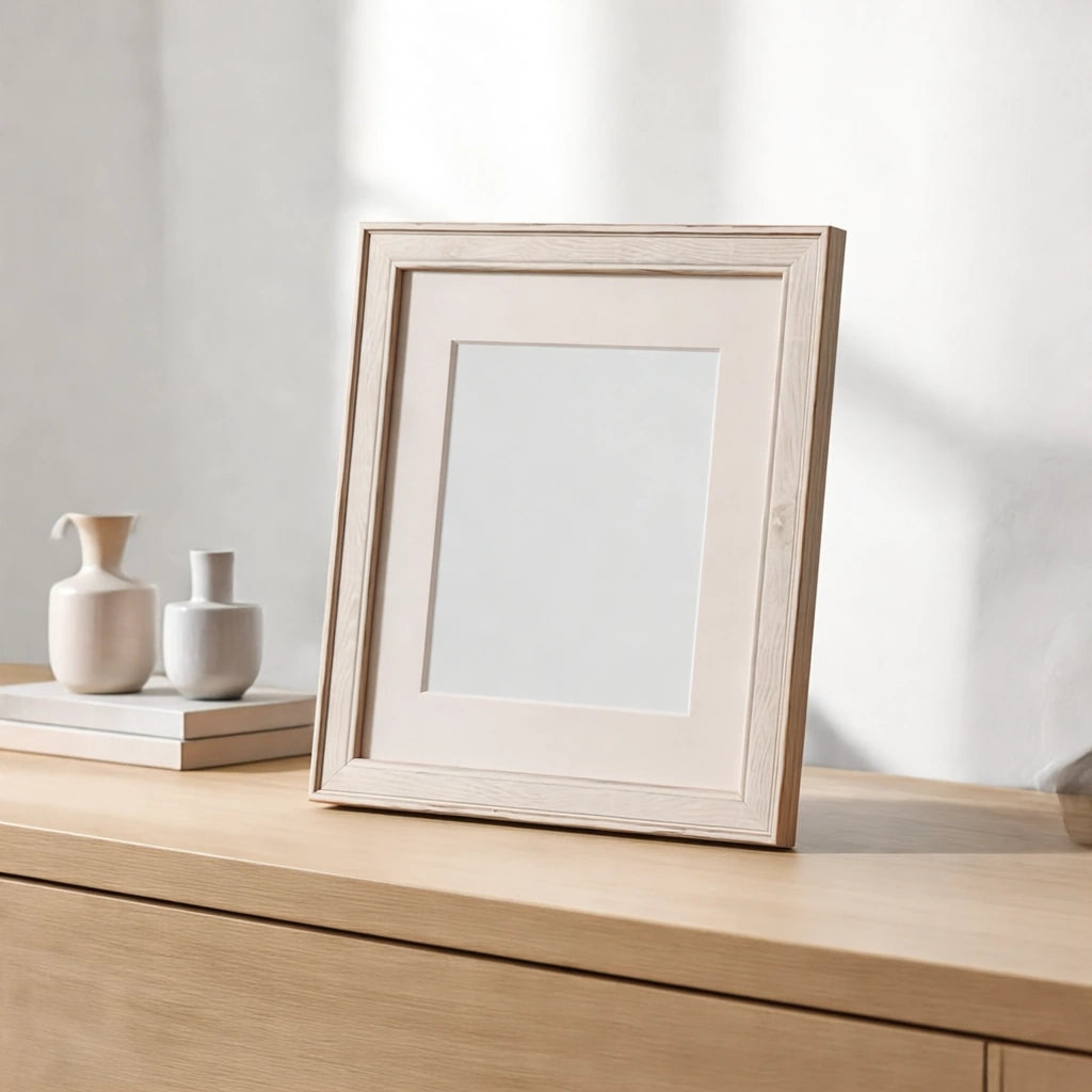 Pet Memorial Photo Frame in White - Medium