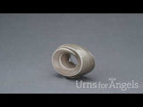 The Passage Small Urn for Ashes in Beige Grey