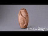 Infinity Wooden Urn for Ashes - Genuine Walnut