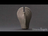 Guardian Angel Adult Cremation Urn for Ashes in Blue