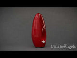 Infinity Adult Cremation Urn for Ashes in Red