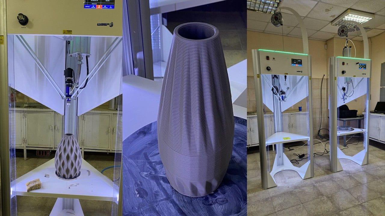Echo Medium Urn for Ashes in Light Sand