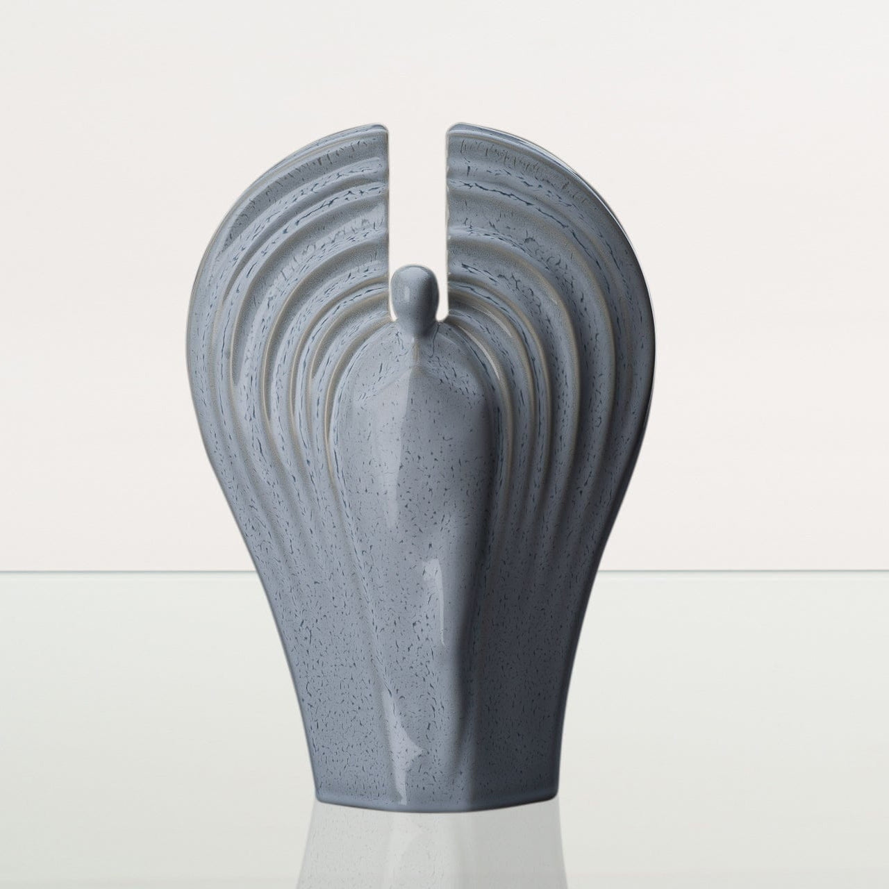 Guardian Angel Adult Cremation Urn for Ashes in Grey