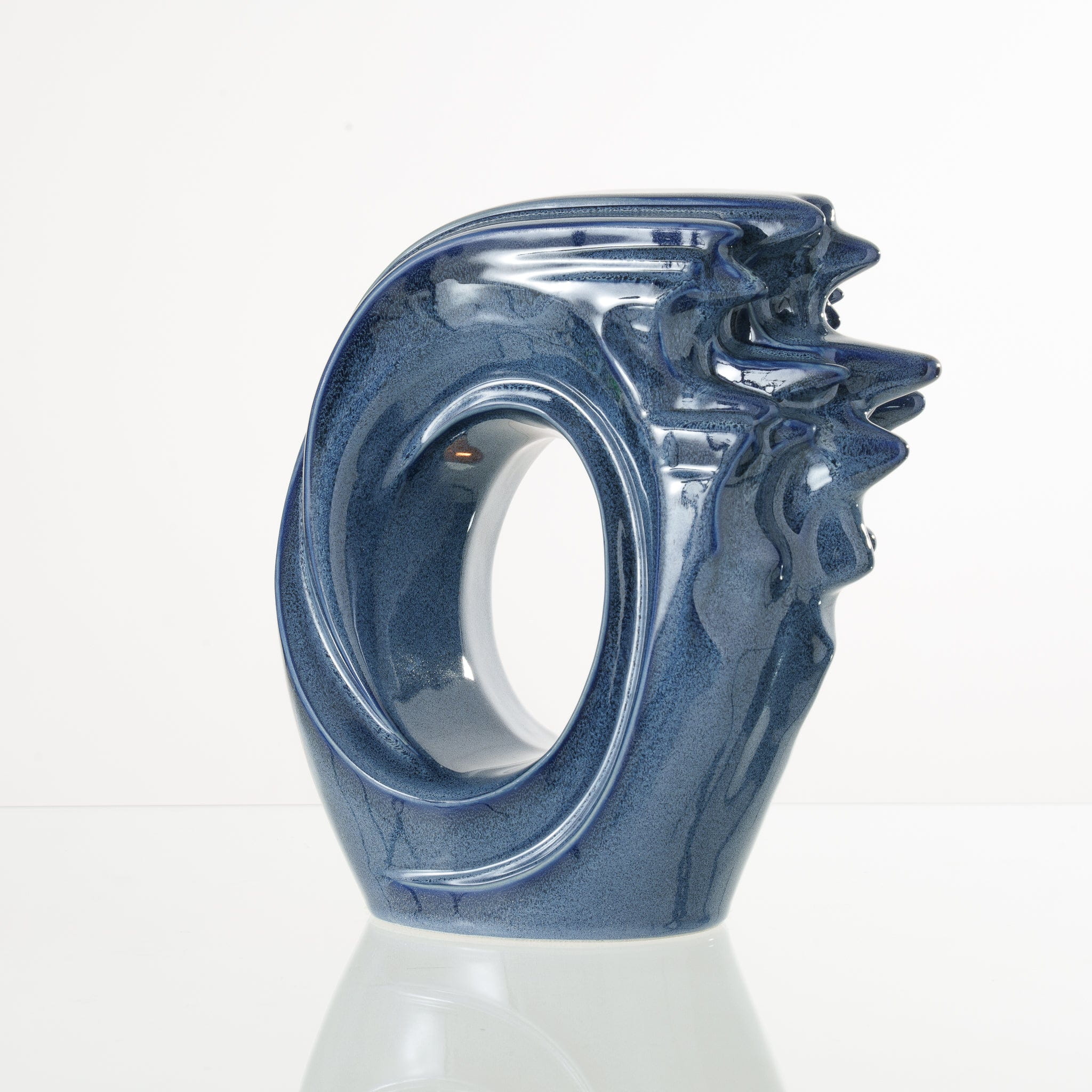 Zephyr Adult Cremation Urn for Ashes in Blue