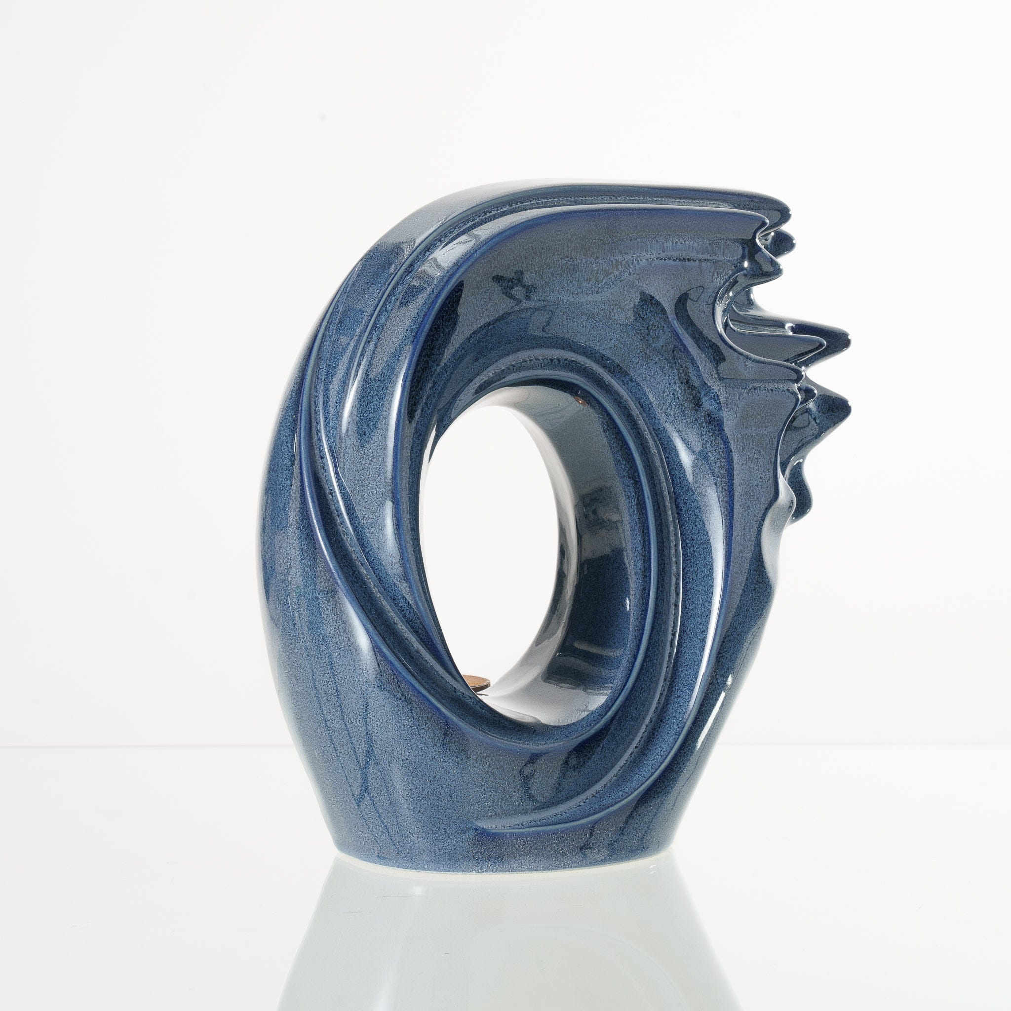 Zephyr Adult Cremation Urn for Ashes in Blue