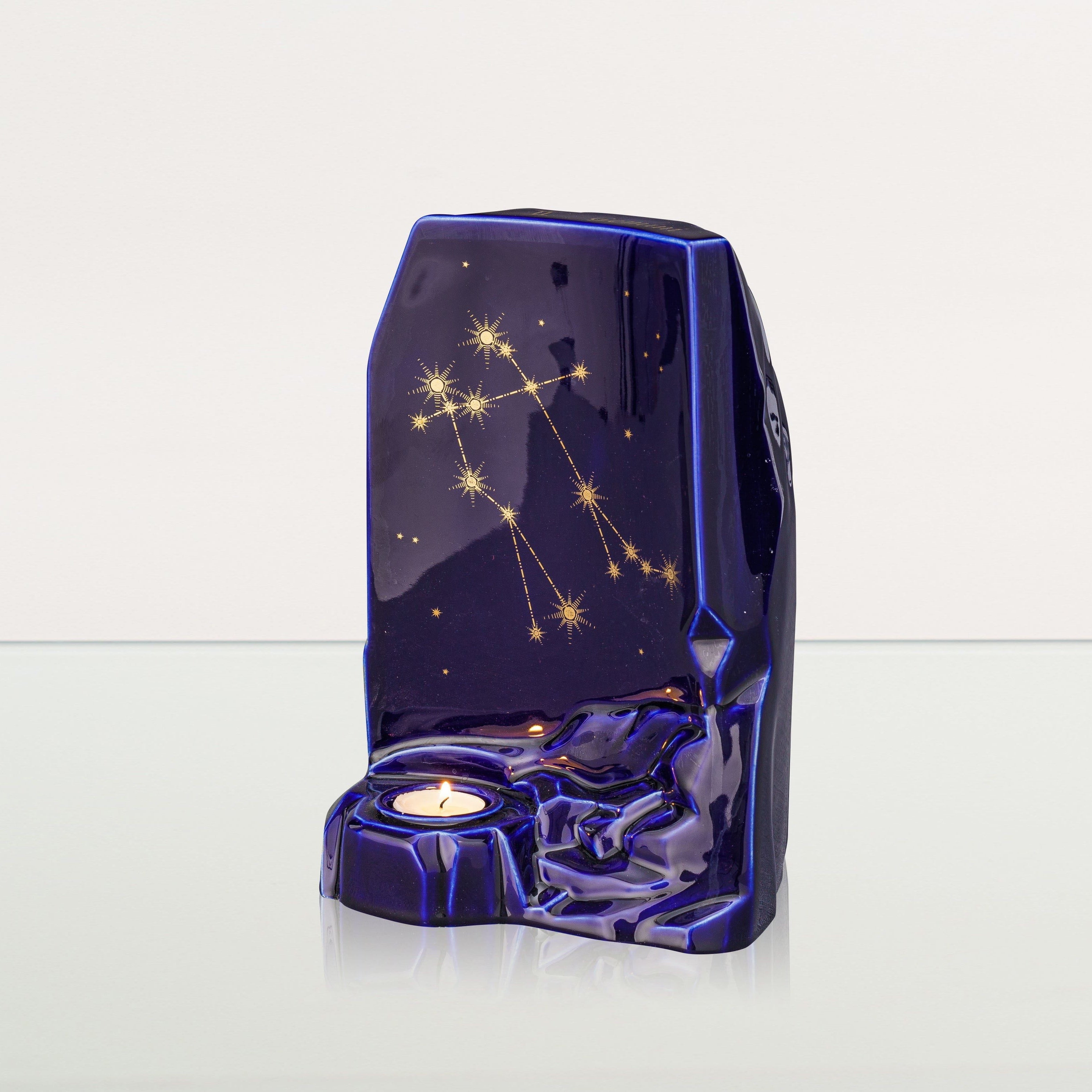 Zodiac Gemini Small Urn for Ashes