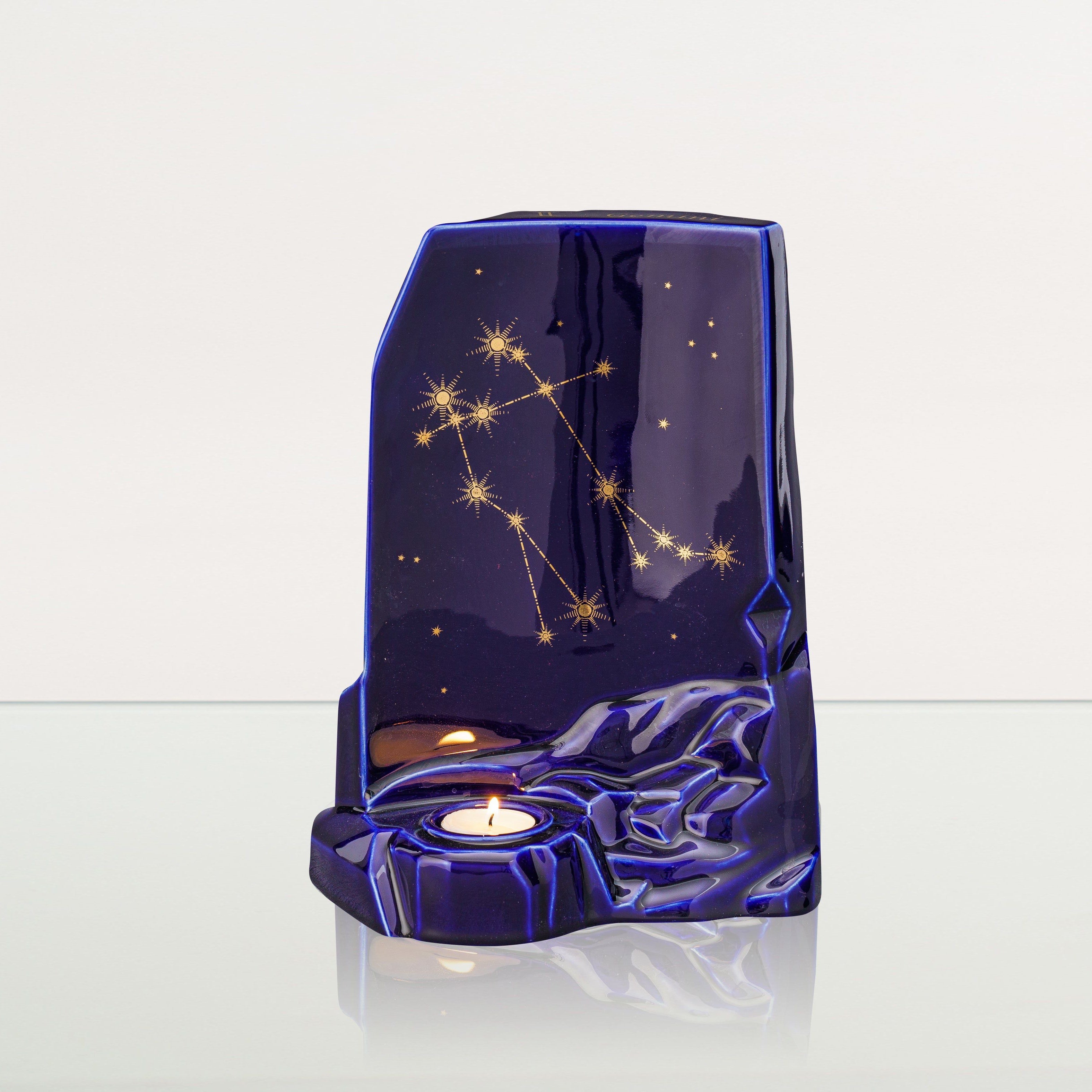Zodiac Gemini Small Urn for Ashes