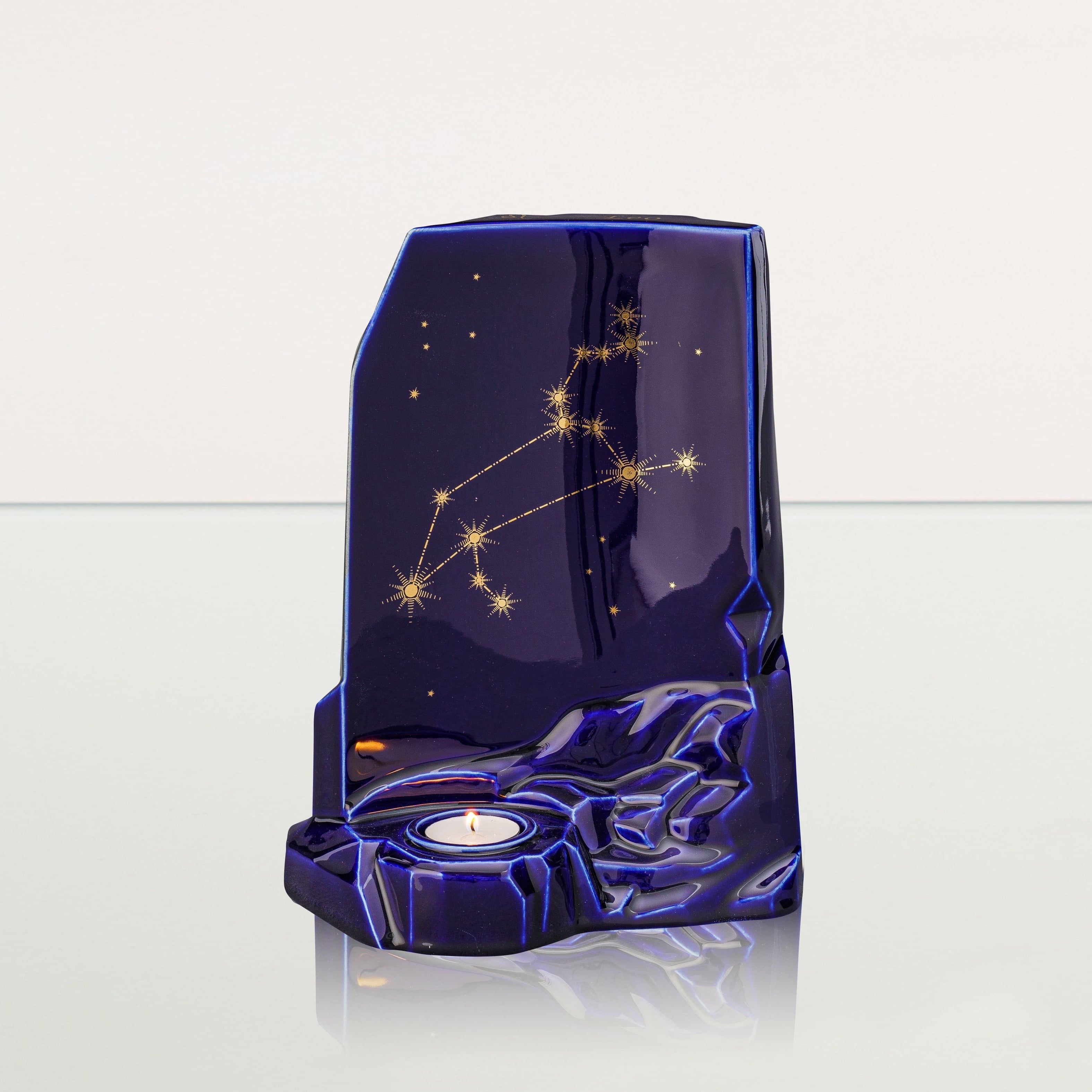 Zodiac Leo Adult Cremation Urn for Ashes