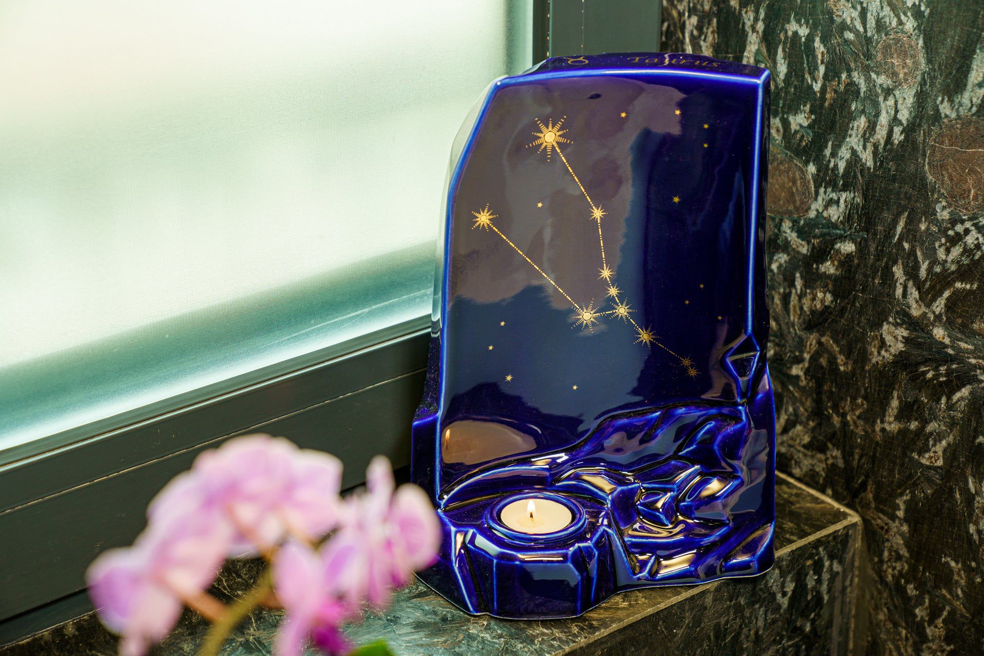 Zodiac Taurus Adult Cremation Urn for Ashes