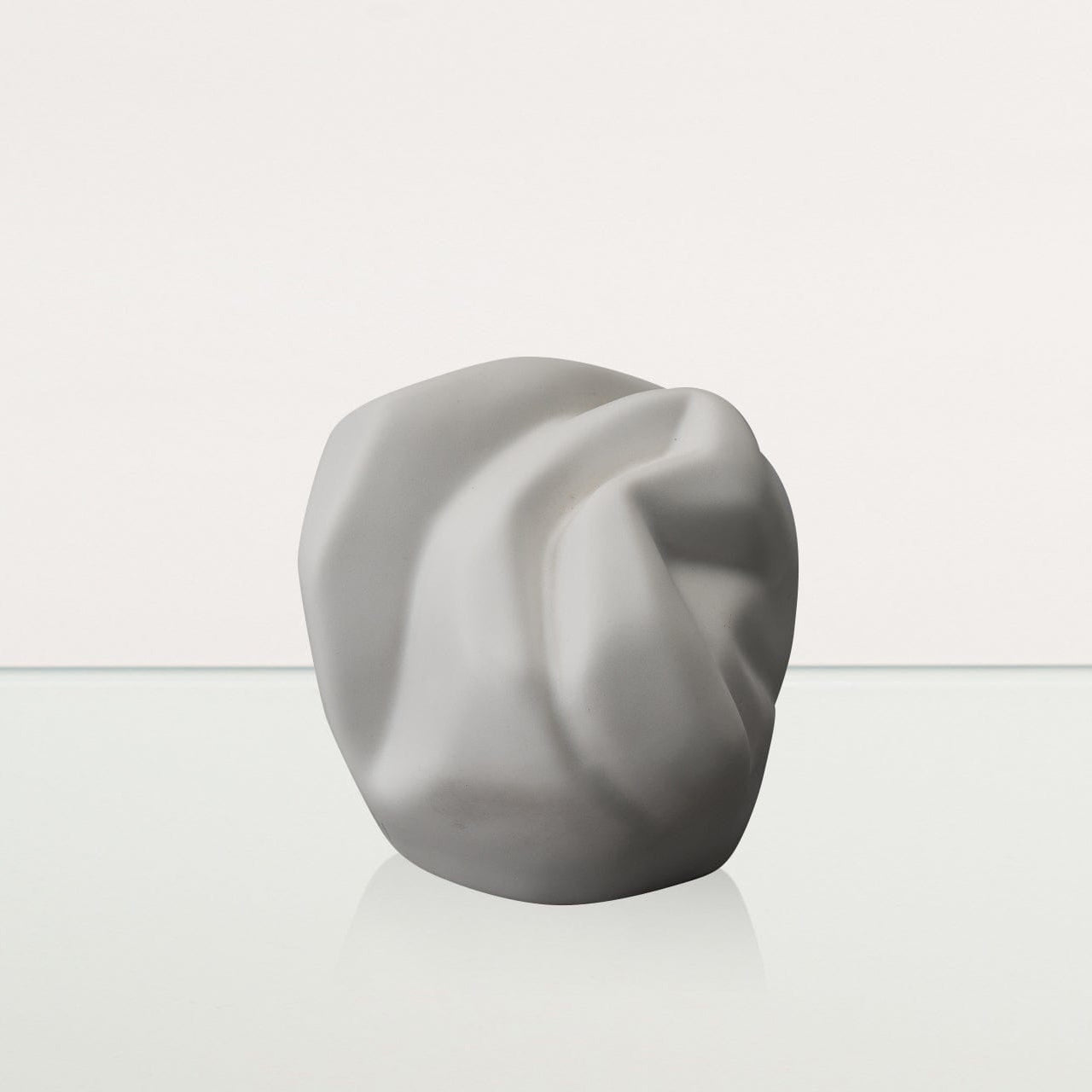 Precious Small Urn for Ashes in Matte White
