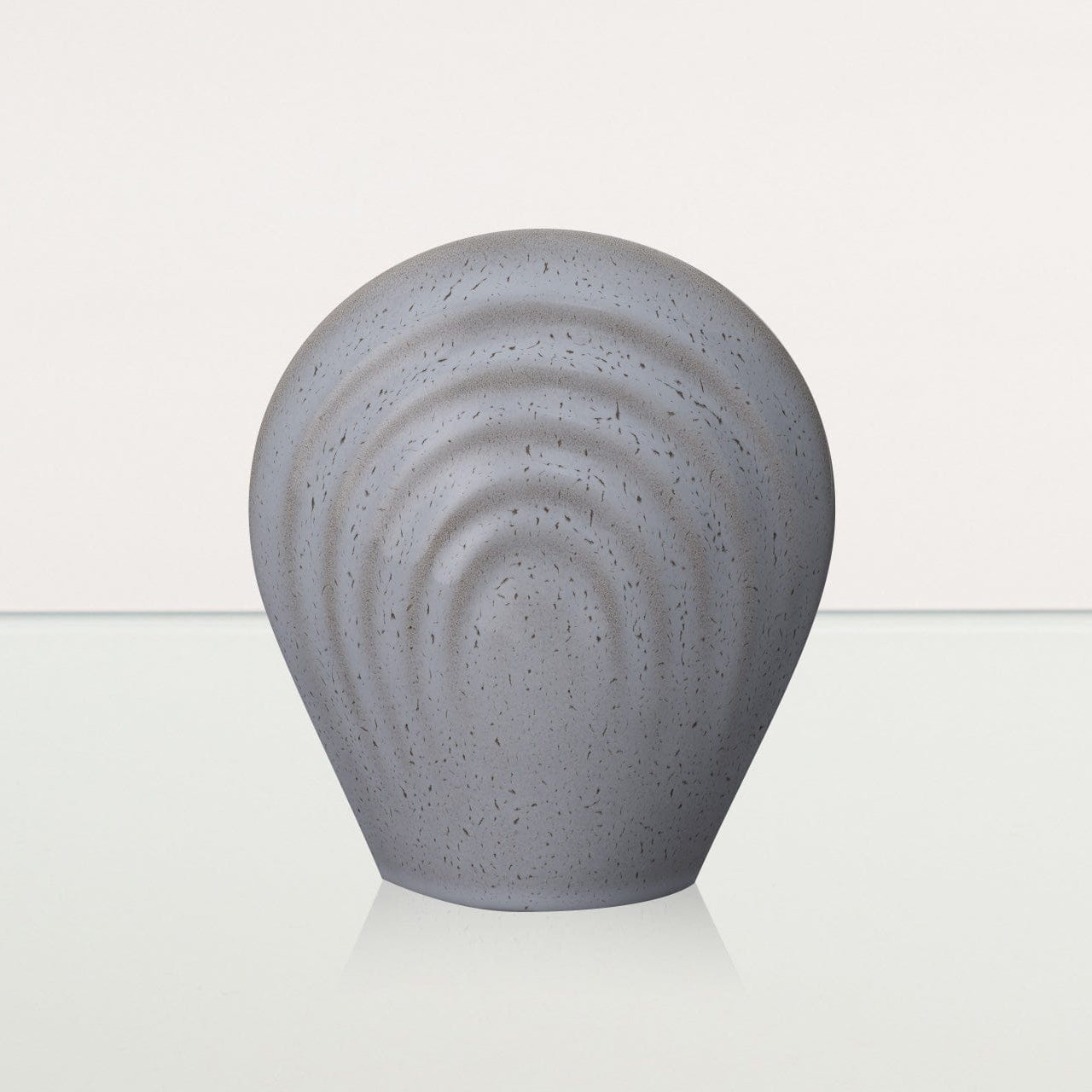 Guardian Angel Small Urn for Ashes in Beige Grey