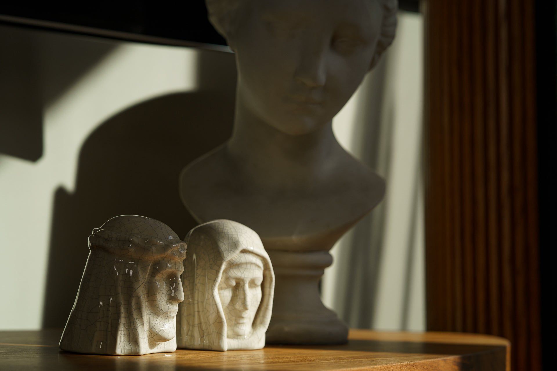 The Christ Mini Urn for Ashes in Cream