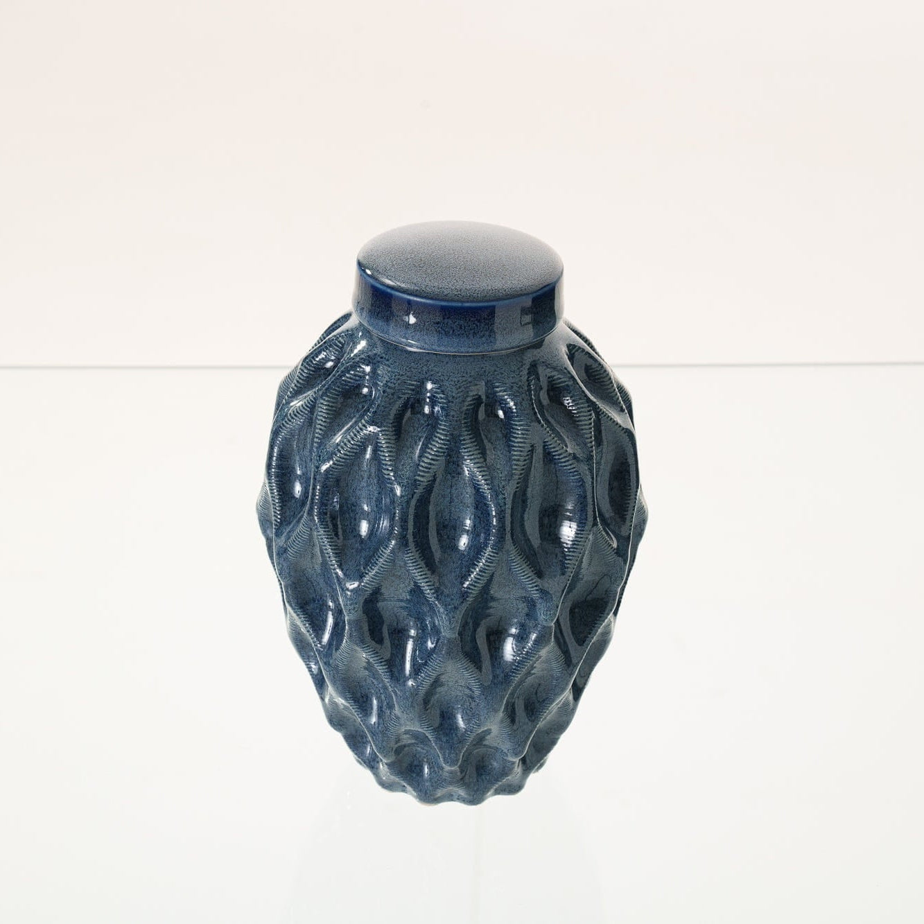 Echo Medium Urn for Ashes in Blue