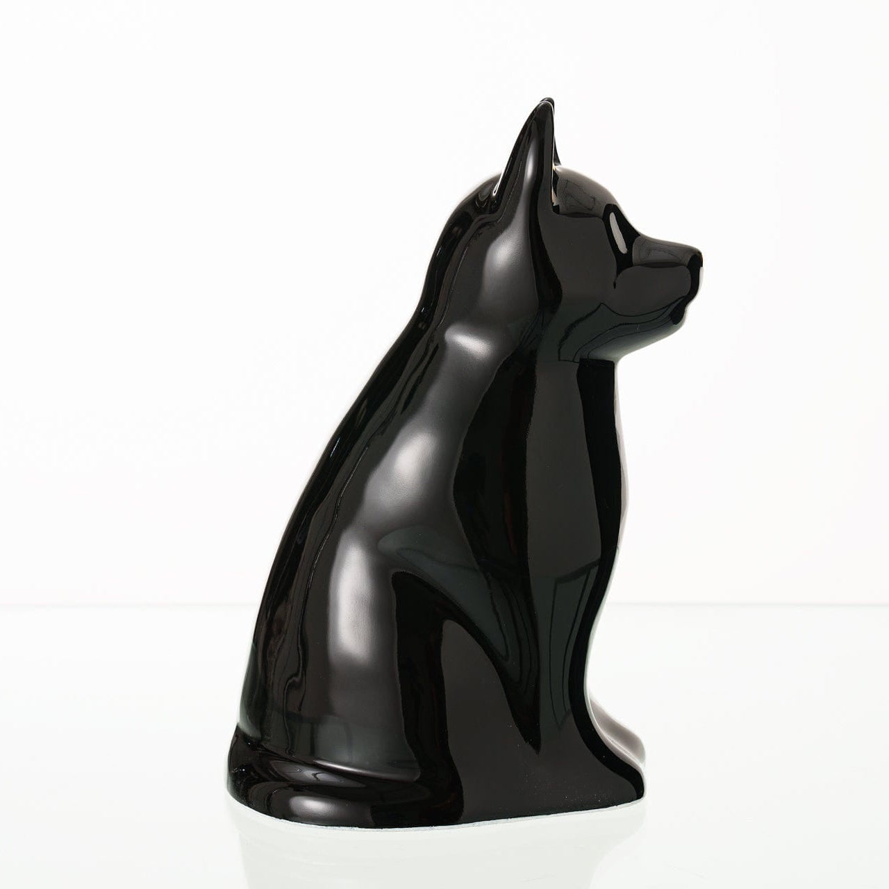 Barkley Dog Pet Urn for Ashes in Black