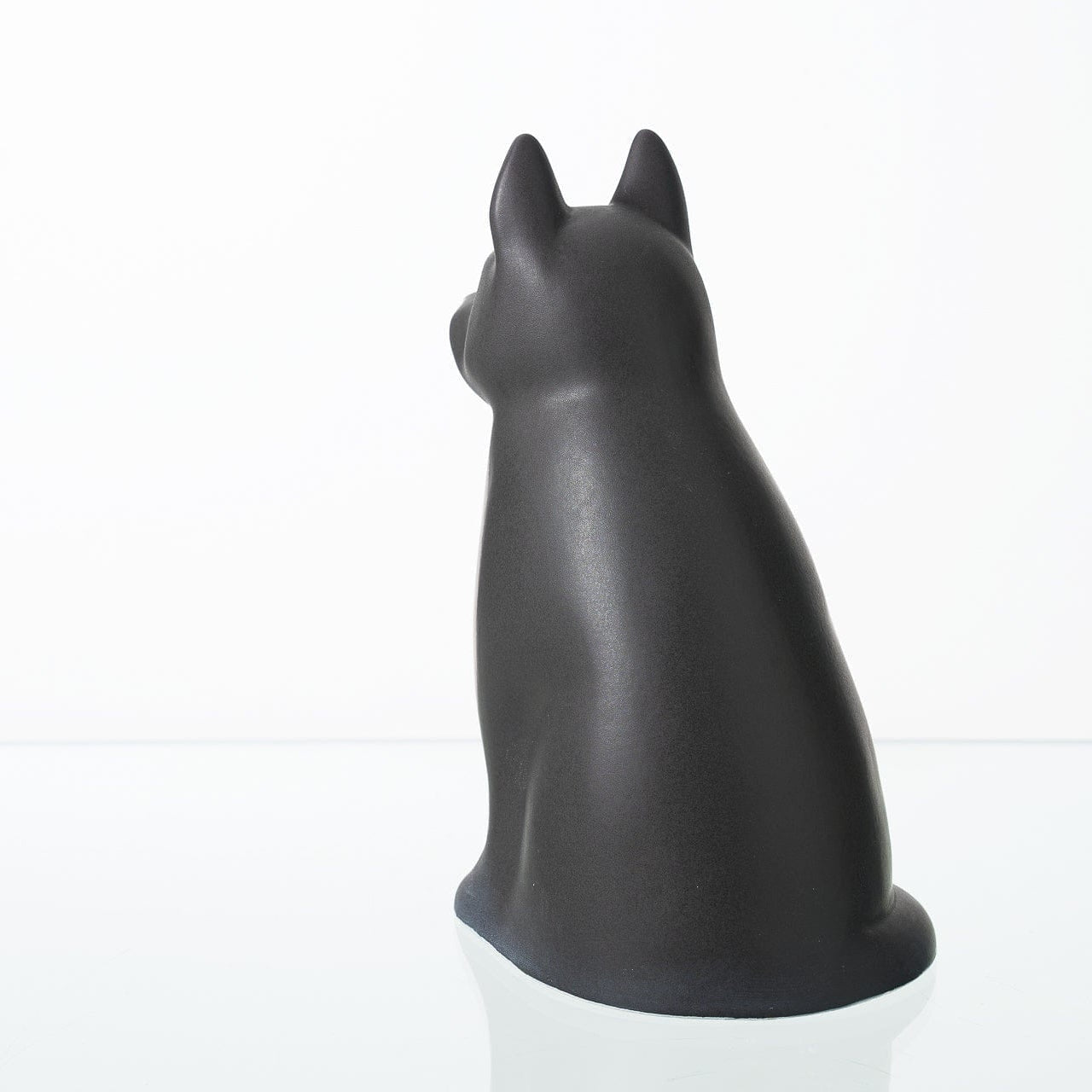 Barkley Dog Pet Urn for Ashes in Matte Grey
