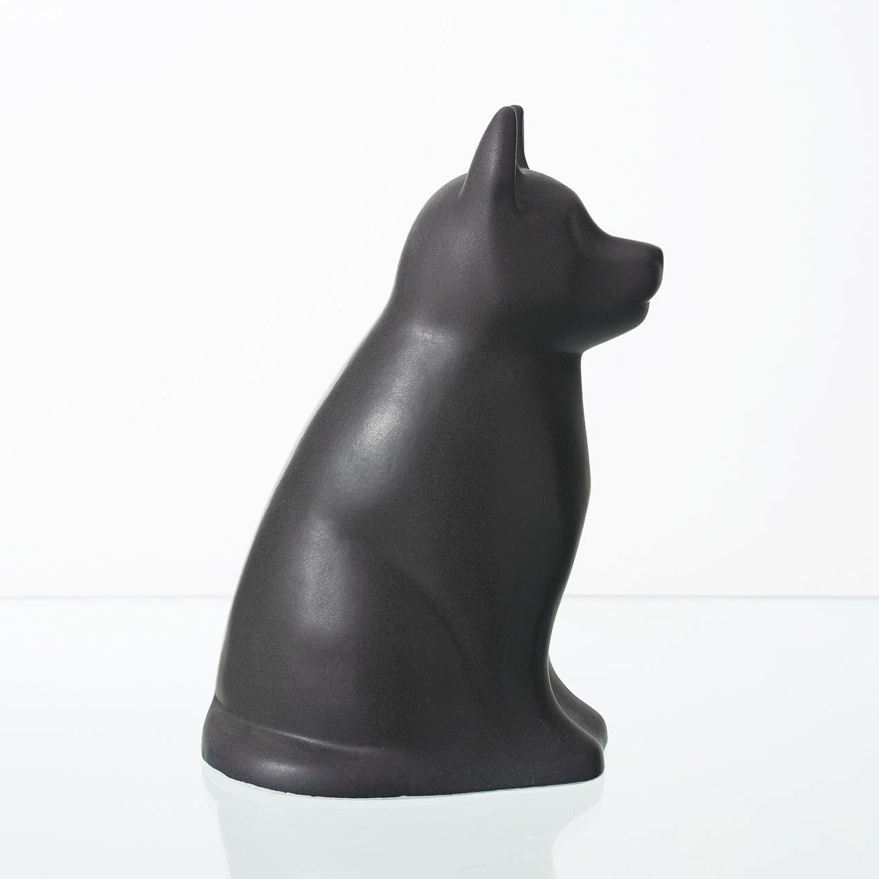 Barkley Dog Pet Urn for Ashes in Matte Grey