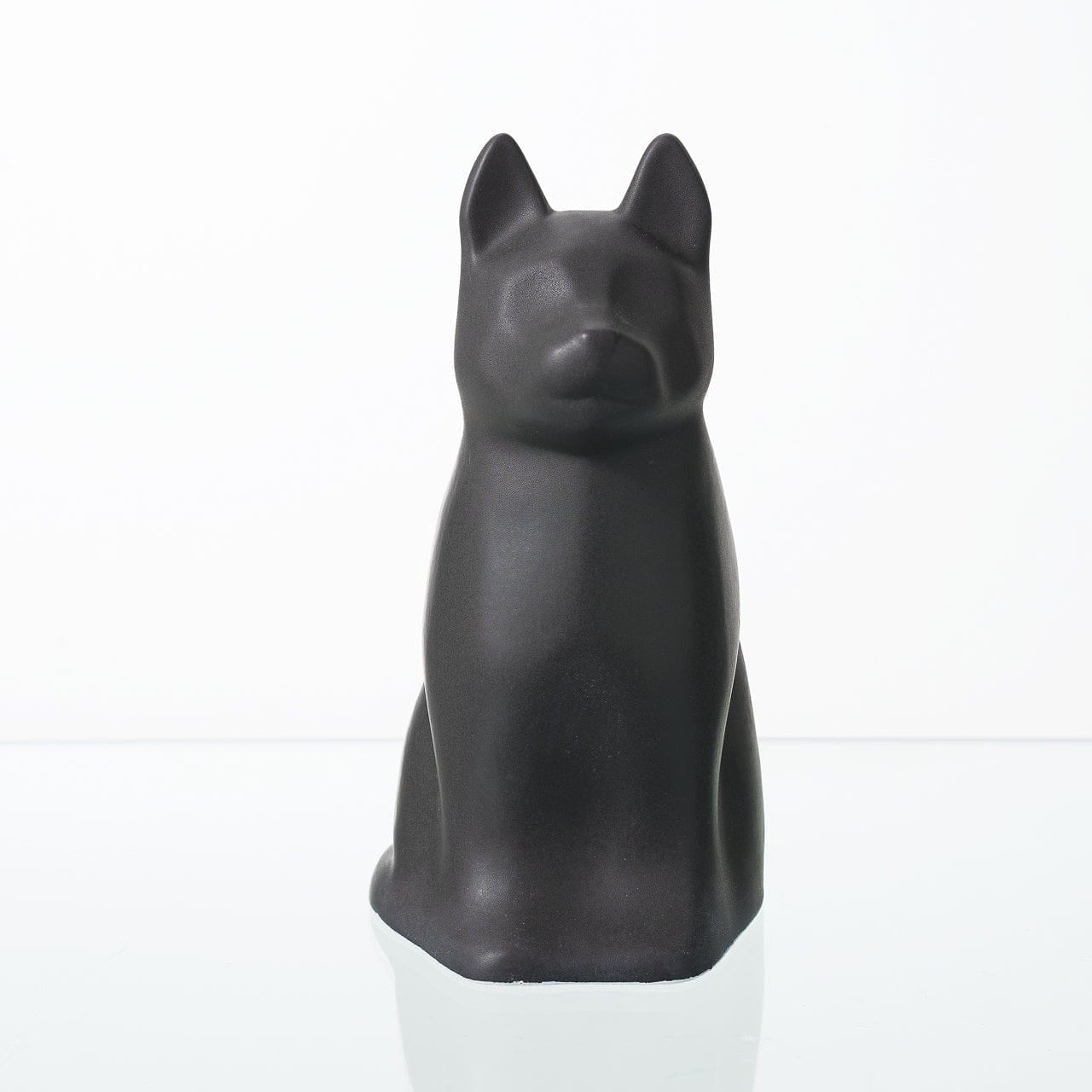 Barkley Dog Pet Urn for Ashes in Matte Grey