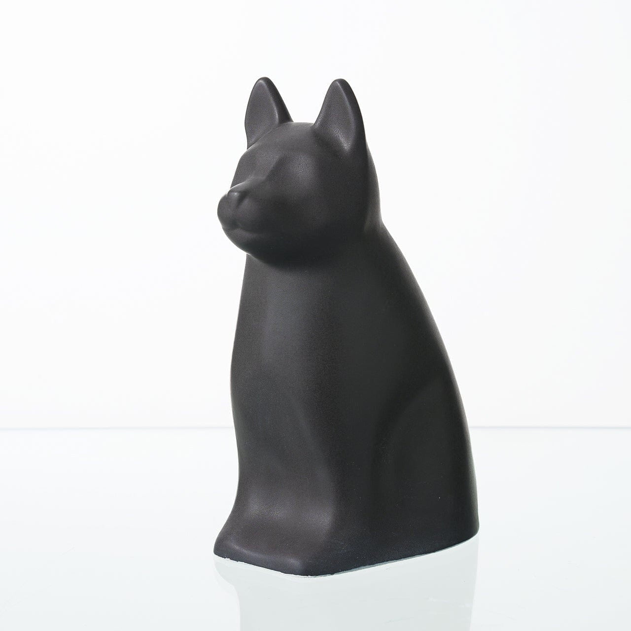 Barkley Dog Pet Urn for Ashes in Matte Grey