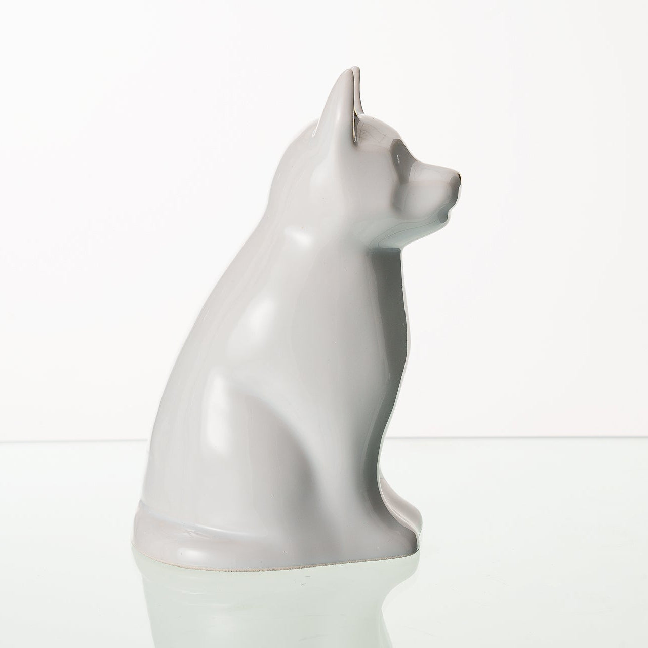 Barkley Dog Pet Urn for Ashes in White