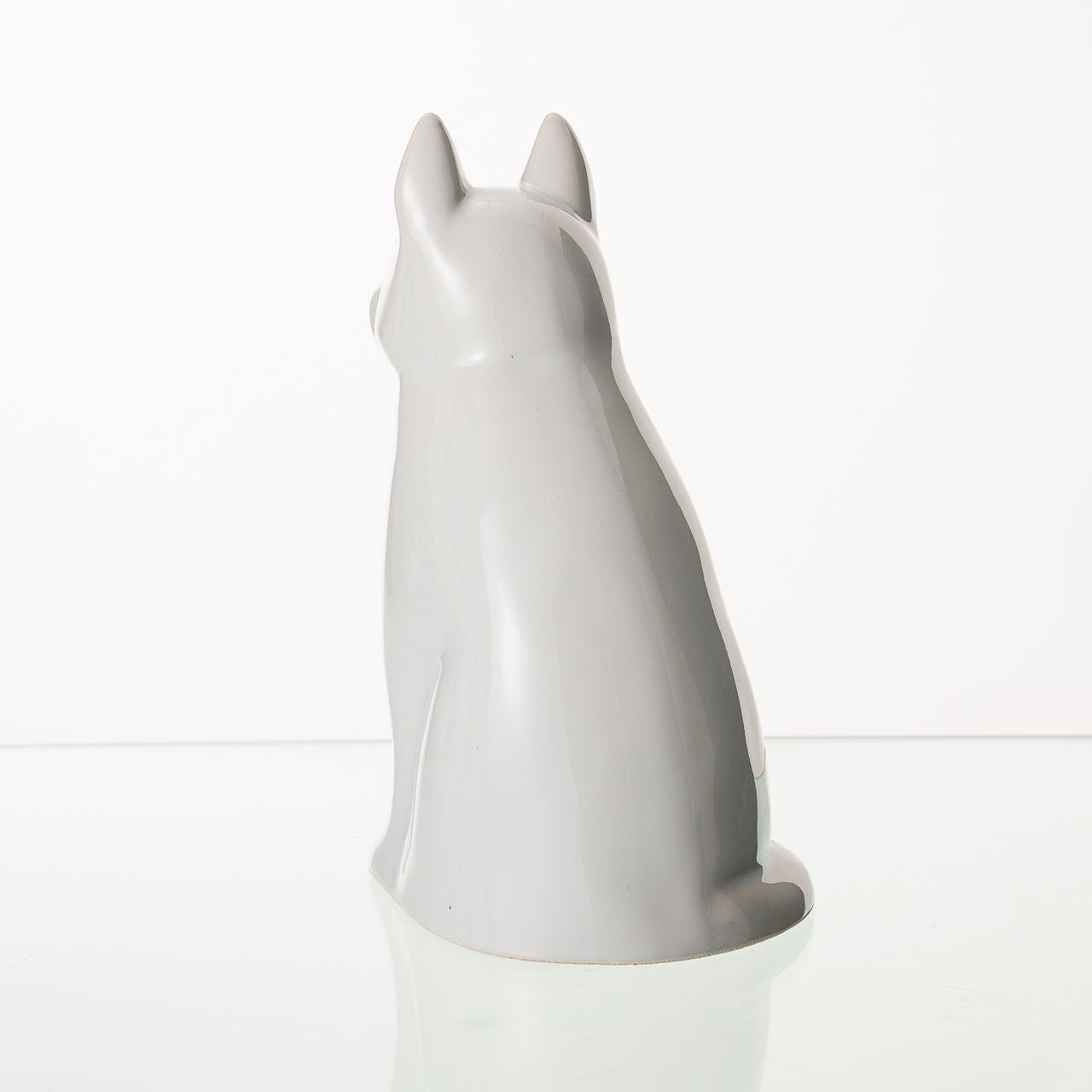 Barkley Dog Pet Urn for Ashes in White