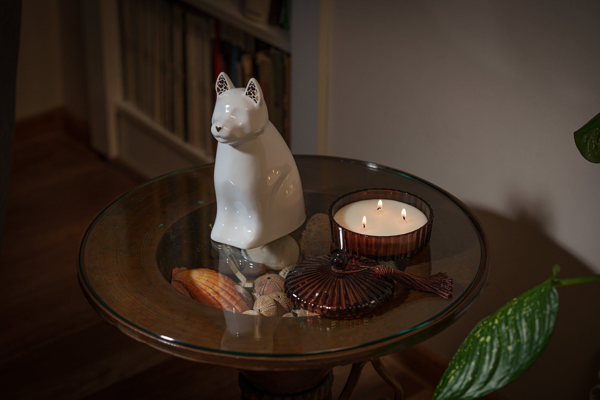 Barkley Dog Pet Urn for Ashes in White