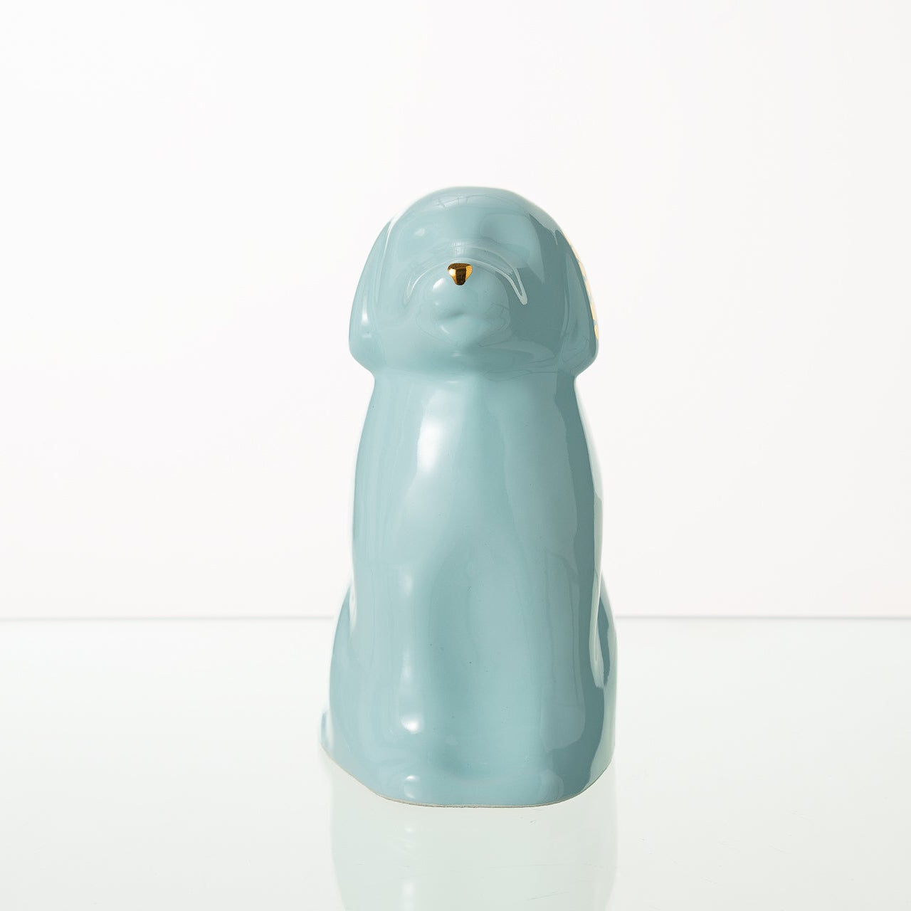 Cuddle Dog Pet Urn for Ashes in Light Blue