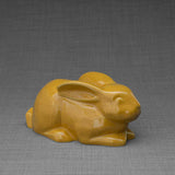 Rabbit Urn for Ashes in Amber