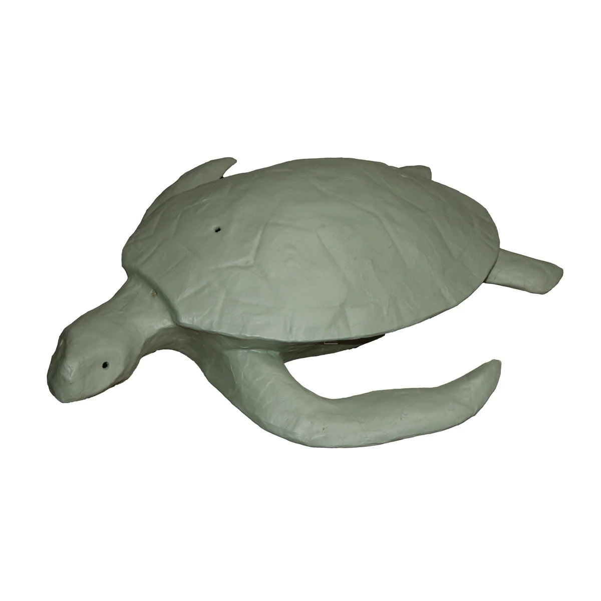 Sea Turtle Biodegradable Water Urn for Ashes in Moss - Adult